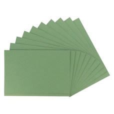 Classmates Square Cut Folder Foolscap - Green - Pack of 100